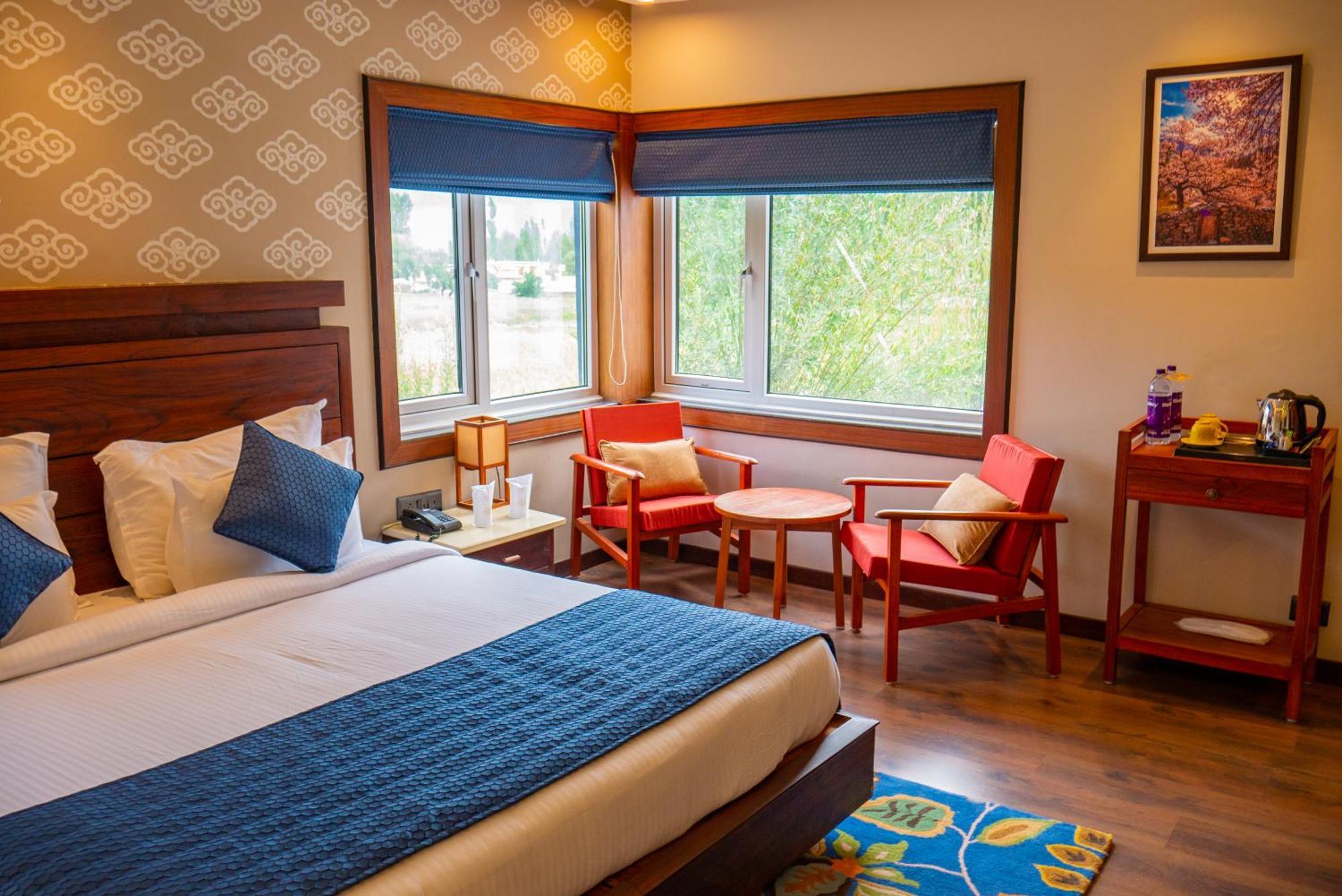 Angkasa Ladakh Resort Leh Buitenkant foto